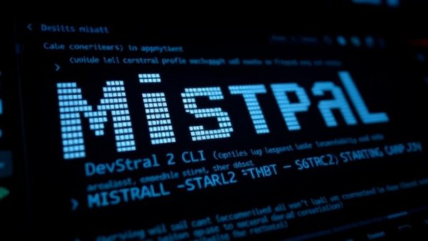 Mistral DevStral 2 CLI installation on terminal screen.