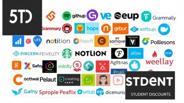 Collage of software logos for Student ID Discounts Worth Thousands.