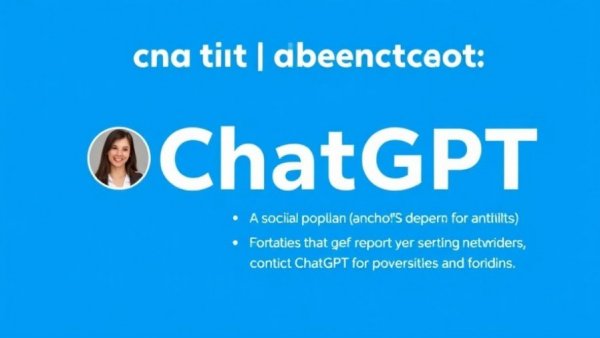 ChatGPT's growth, showing popularity in Google searches, blue theme.