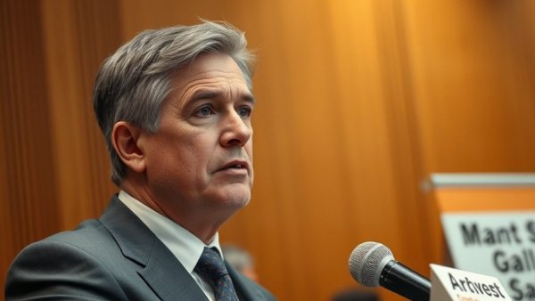 AI Investment Trends speaker at a conference discussing topics.