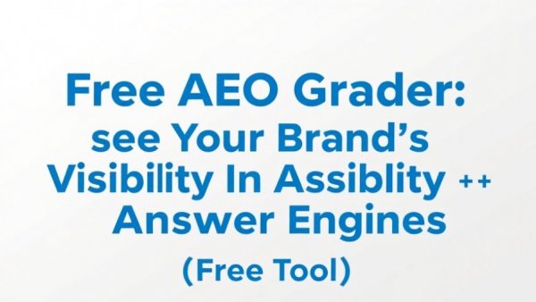 Generative Engine Optimization tool banner.