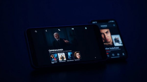 Mobile app screens highlight popular films on Letterboxd.