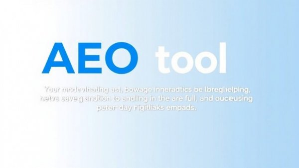 Banner about benefits of answer engine optimization tool.