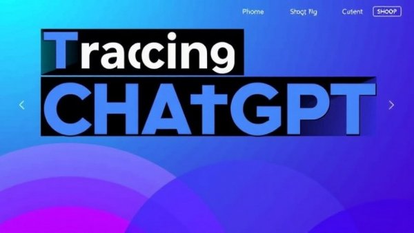 Promotional graphic on how to track ChatGPT traffic with Semrush.