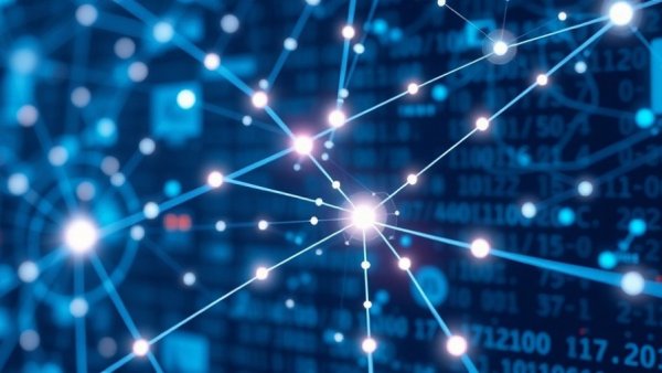 Futuristic AI interface displaying neural networks for Hybrid Memory Autonomous Agents for Business.
