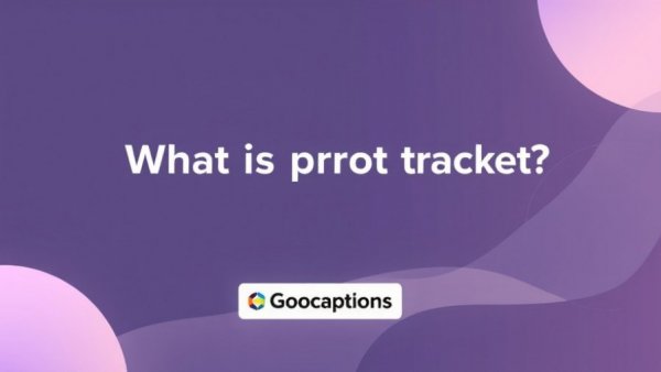 Minimalistic design with text 'What is prompt tracking'.