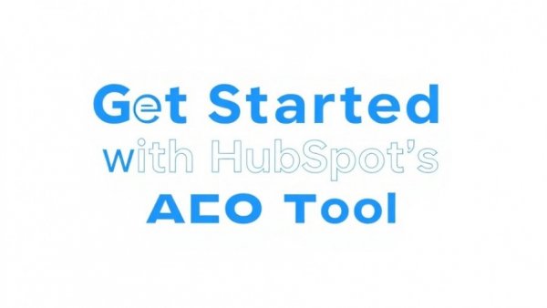 Get started with HubSpot's AEO tool text for AI search visibility