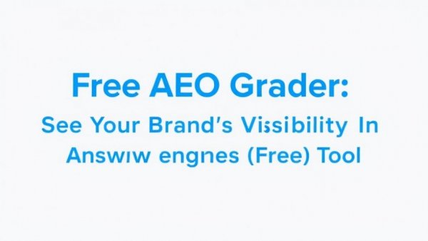 AI visibility tracking tools text banner in blue.