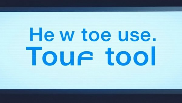 Minimalistic banner with blue text for Enterprise AEO Management tool.