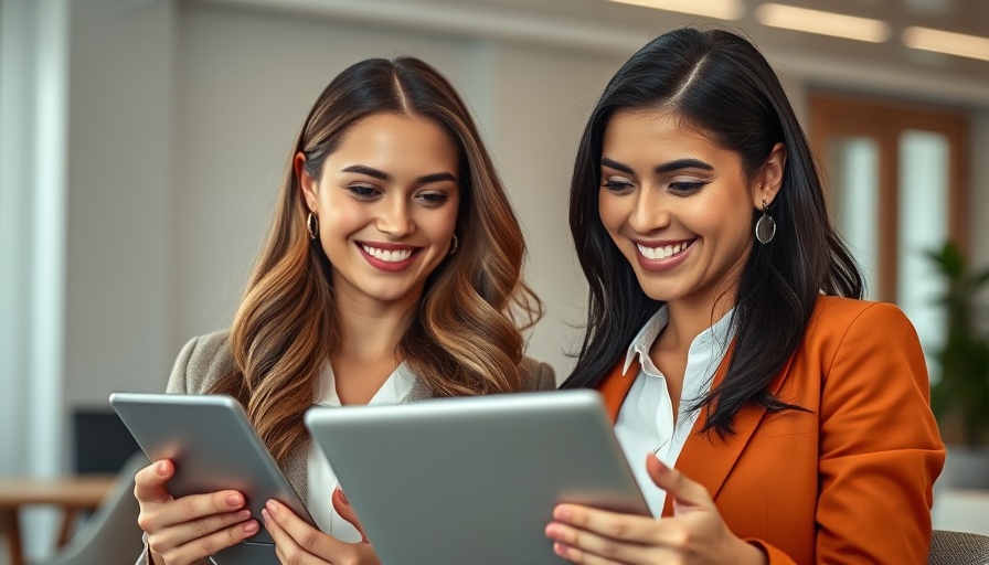 Women engaging in identity marketing with technology, Building Lifelong Customers.