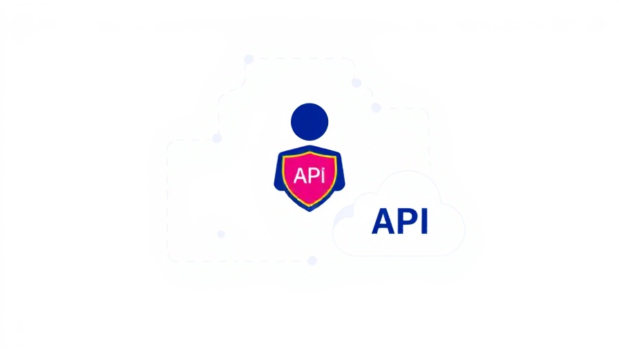 Simple infographic of securing FastAPI endpoints for MLOps.