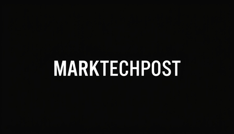 AI for small and medium businesses logo on black background