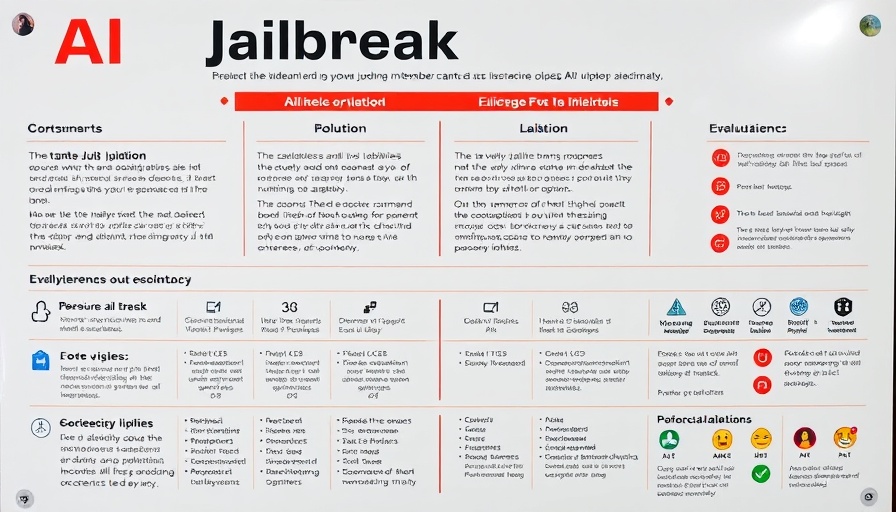 Infographic on AI jailbreak methods and grader accuracy.