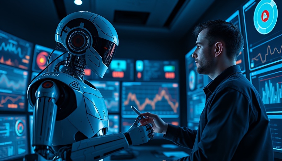Transform supply chain decisions with AI automation in a futuristic control room.