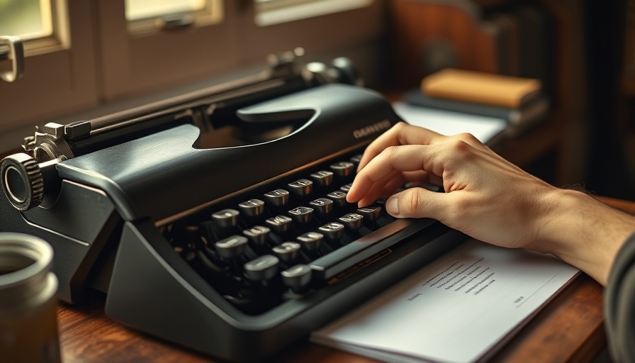 Make Money as a Copywriter - Vintage typewriter in cozy setting