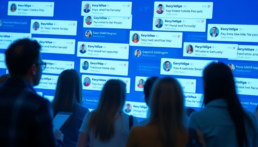 Social media interactions illustrating client acquisition strategies.