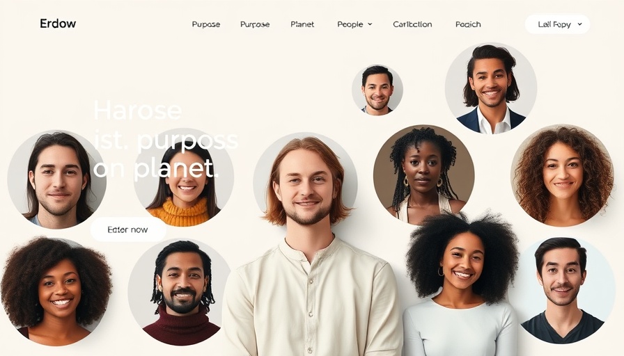 Minimalistic website design for B2B branding strategies.