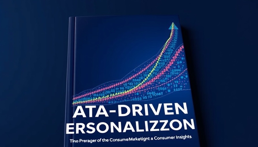 Data-driven personalization marketing book cover with colorful arrow.