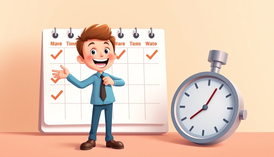 Content marketing during a downturn illustrated with a calendar and clock.
