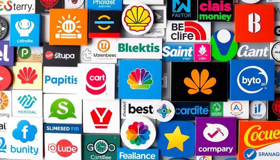Impact of brand identity on customers’ psychology through colorful logos.