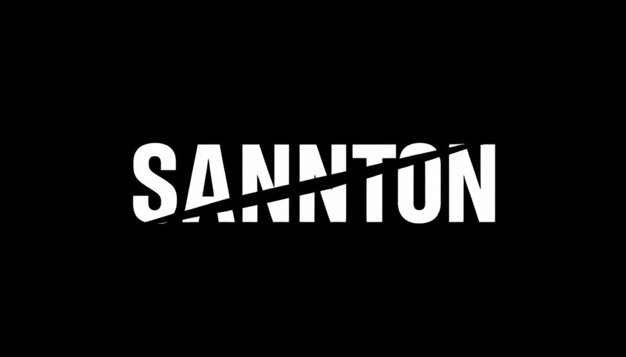 Modern strikethrough logo design on black background, branding image
