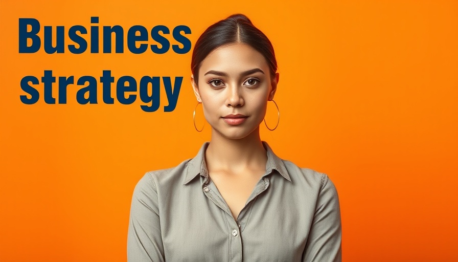 Emotional Targeting Strategies for Businesses: Confident woman with orange background.