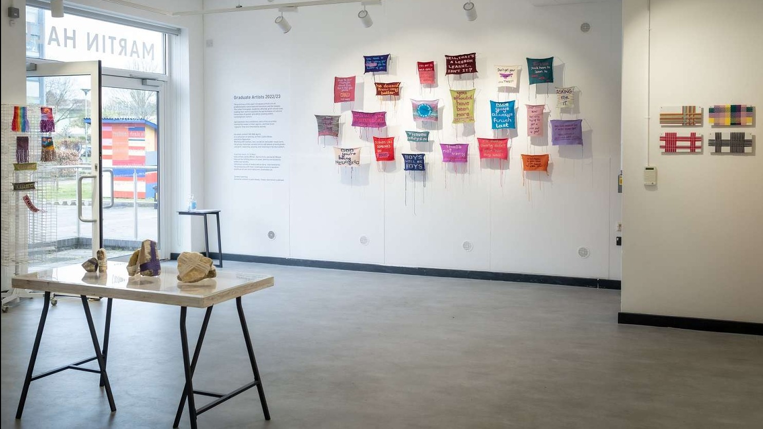 Beyond the Binary LGBTQ exhibition at Martin Hall