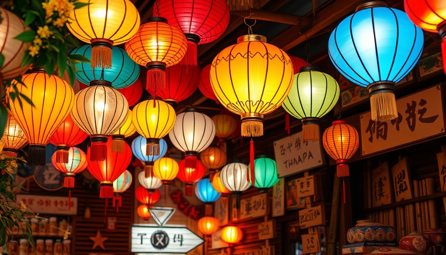 Colorful lanterns at a craft workshop in Hoi An.