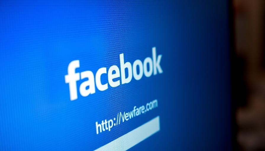 Facebook login screen close-up symbolizing fake accounts ban