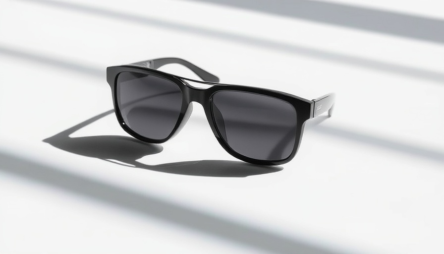 Ray-Ban x A$AP Rocky eyewear in sleek black design.