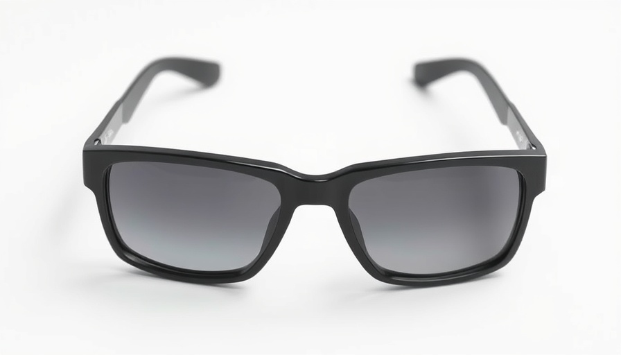 Stylish black rectangle sunglasses, affordable fashion tips accessory.