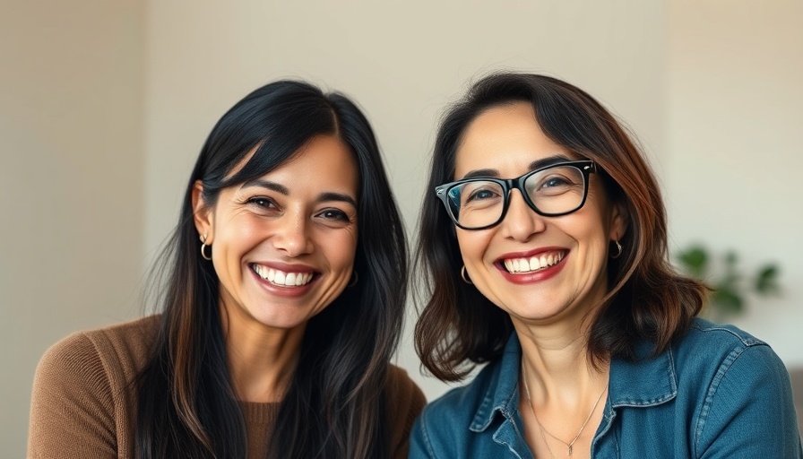Smiling women in an indoor setting, representing hospital safety regulations in the UK.