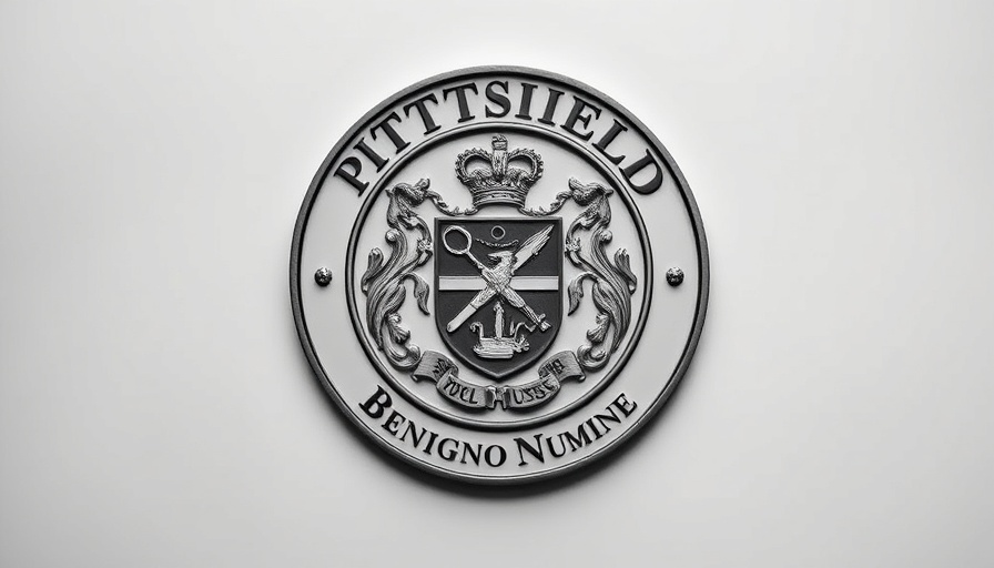 Seal of Pittsfield, Massachusetts relating to camping ordinance.