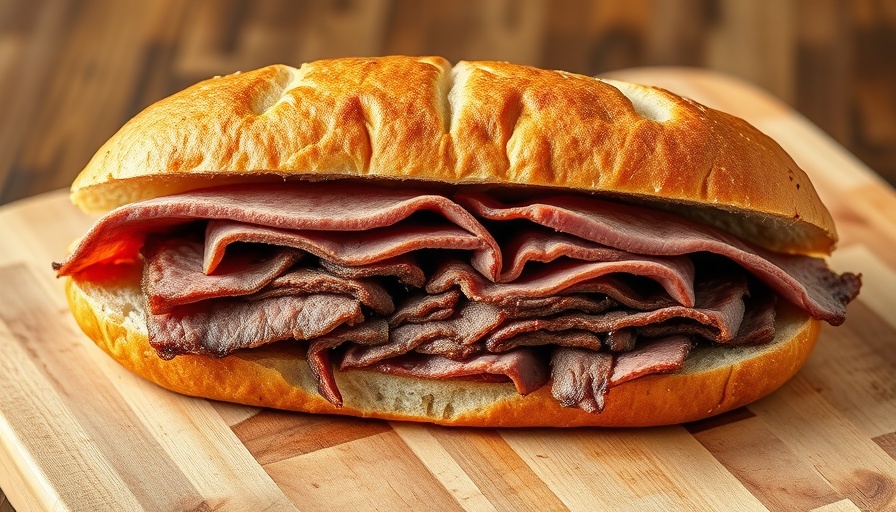 Easy roast beef for sandwiches on hearty bread.