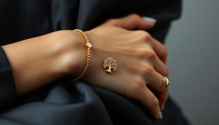 Elegant gold tree of life bracelet, meaningful jewellery gift ideas for Christmas.