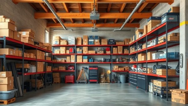 Organize Your World with Strength and Style: Efficient garage setup.