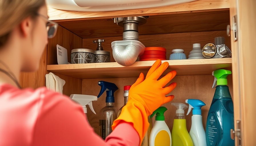 Prevent pests from getting into your house through cleaning under the sink.