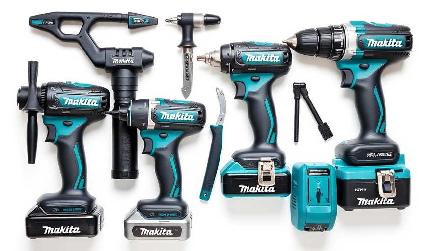 Free Makita Battery with 2-Tool Kit Purchase offer image.