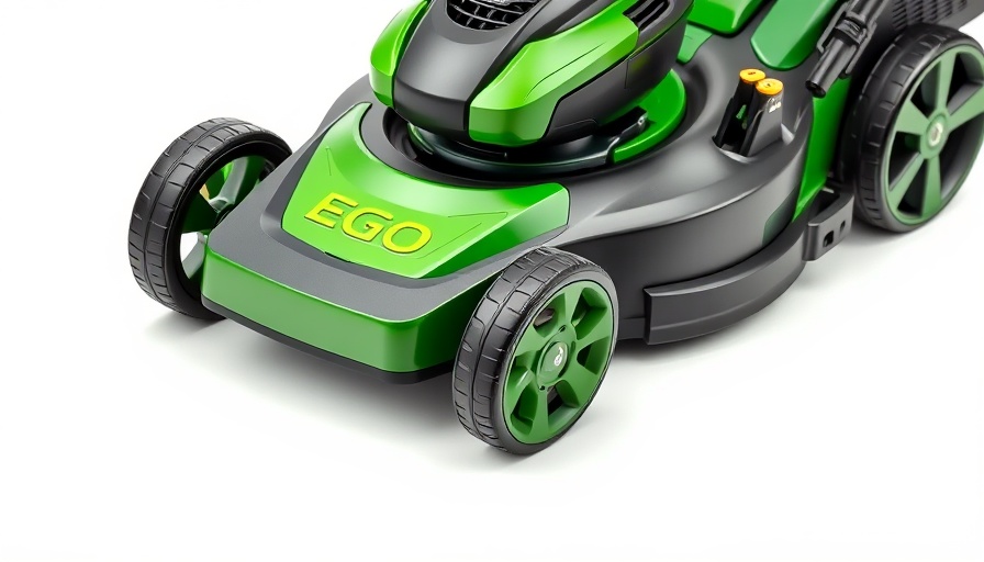 Save Big on EGO Lawn Mower Kit with sleek design and accessories