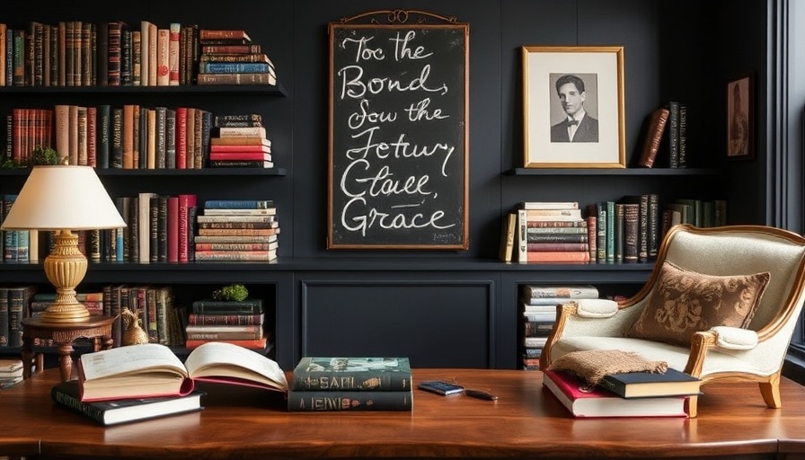 Literary lifestyle brand Bond & Grace blends books and décor