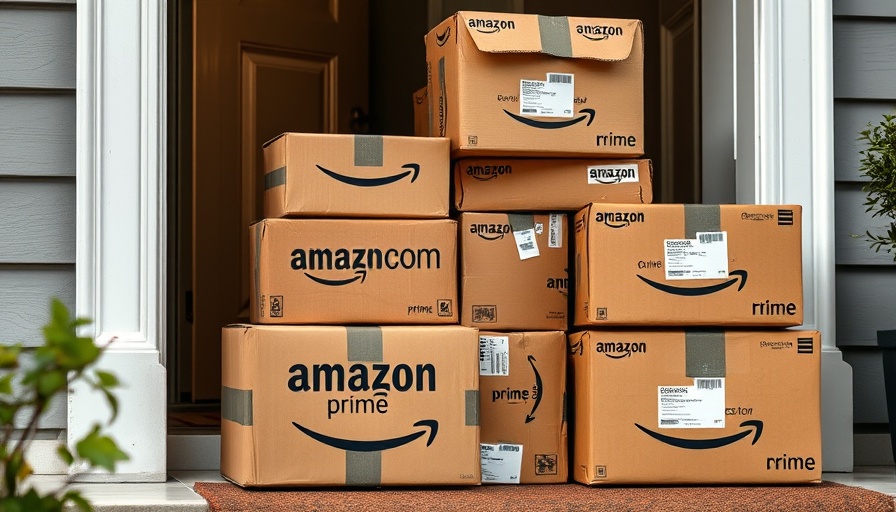 Amazon Prime packages on doorstep illustrate policy changes.