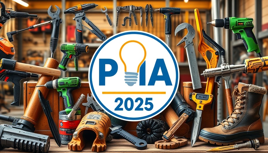 2025 Pro Tool Innovation Awards Winners collage with tools and PTIA logo.
