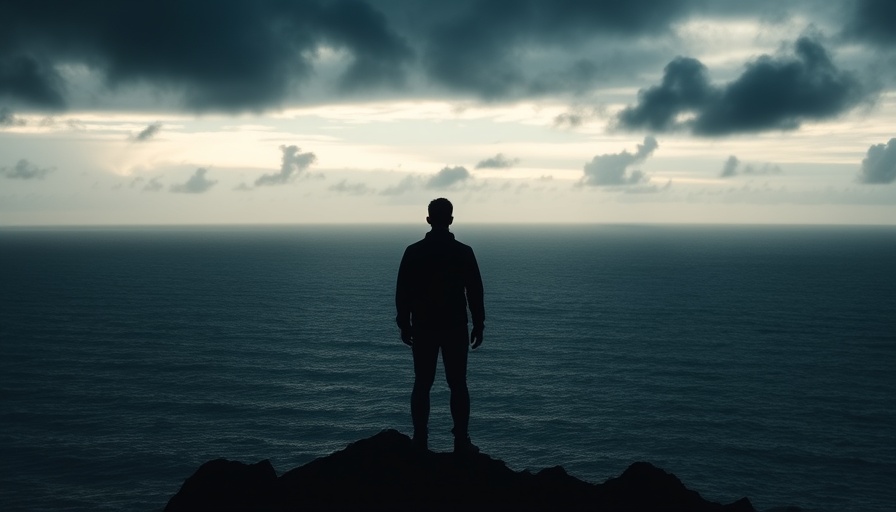 Contemplative silhouette overlooking ocean, common mistakes that drain daily potential.