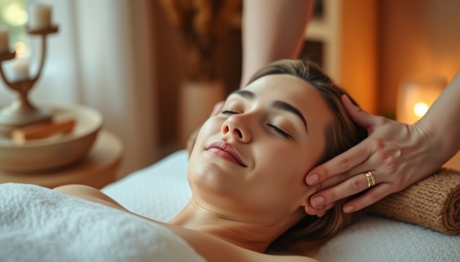 Therapeutic massage session focusing on pain relief solutions.