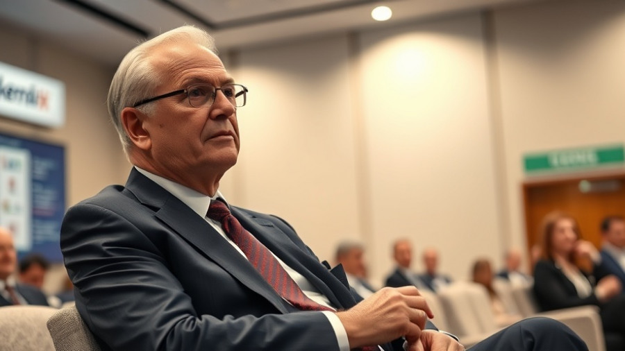 Private Market Inclusion in 401(k) Plans conference speaker addressing audience.