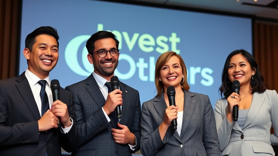 Presenters at an event promoting employment for adults with disabilities.
