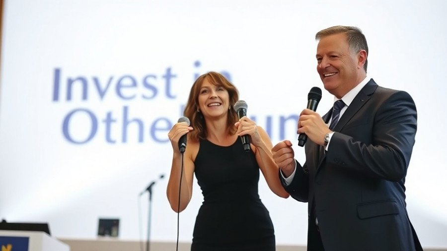 Professional event discussion promoting fighting child trafficking abroad.