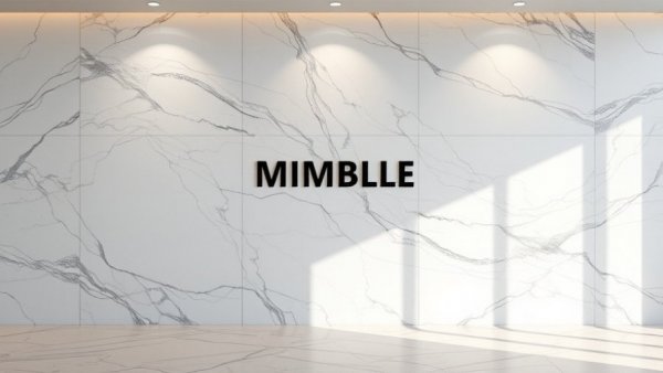 Elegant marble office wall with 'Financial Planning' logo.