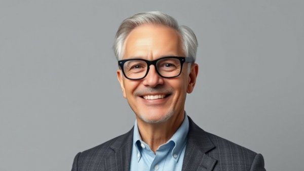 Distinguished older man smiling, representing Wealth Management M&A Trends.