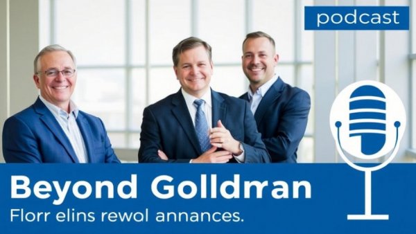 Podcast banner on financial planning growth strategies.